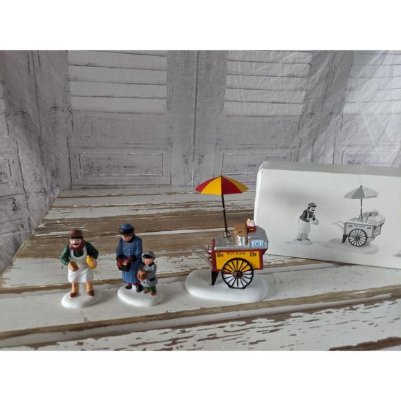 Dept 56 58866 hot dog vendor people accessories Se